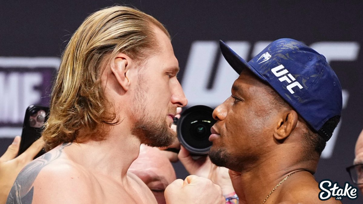 ufc's tweet photo. Two titles are up for grabs on Saturday 🏆🏆

@AspinallMMA vs @Ciryl_Gane 
@VirnaJandiroba vs @MackenzieDern 
@UNmgdv vs @Bautista_mma 
Alexander Volkov vs @Malhadinho_UFC

[ B2YB: @StakeUSA | #UFC321 | 2pmET on @ESPN PPV | 📺: https://t.co/5S4vnWFoRZ ] 

- @VisitAbuDhabi | @InAbuDhabi | #InAbuDhabi -