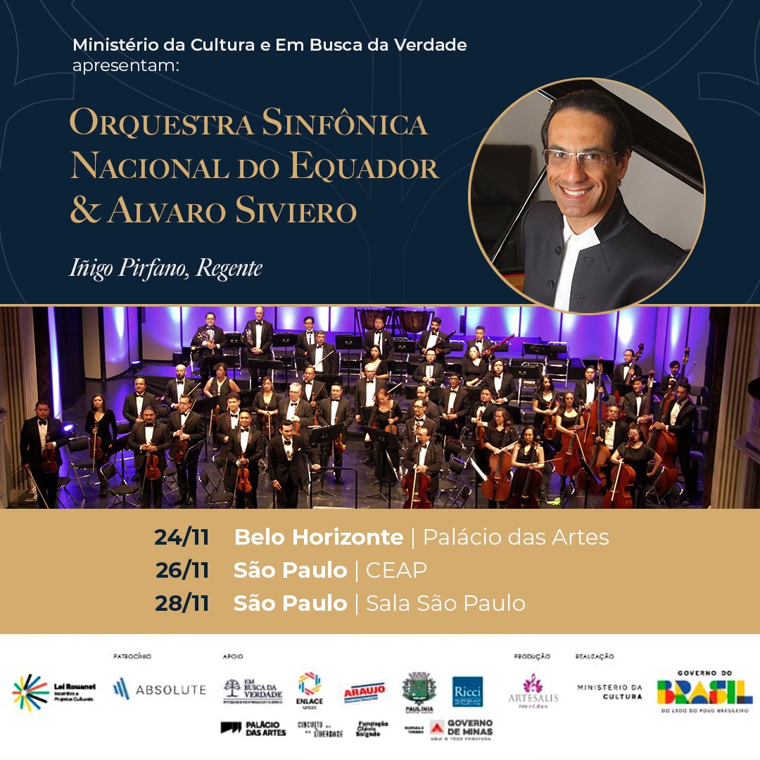 Tour Brasil 2025 con <a href="/sinfonicaosne/">Orquesta Sinfónica Nacional del Ecuador</a> y <a href="/alvarosiviero/">Alvaro Siviero</a>