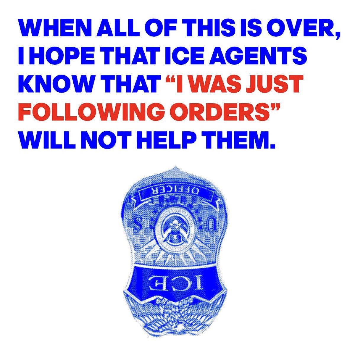 brontyman's tweet image. ICE agents know this…