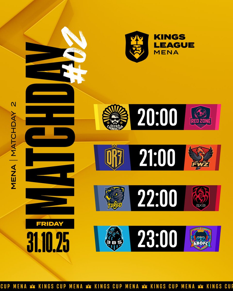 Kings League MENA tweet media