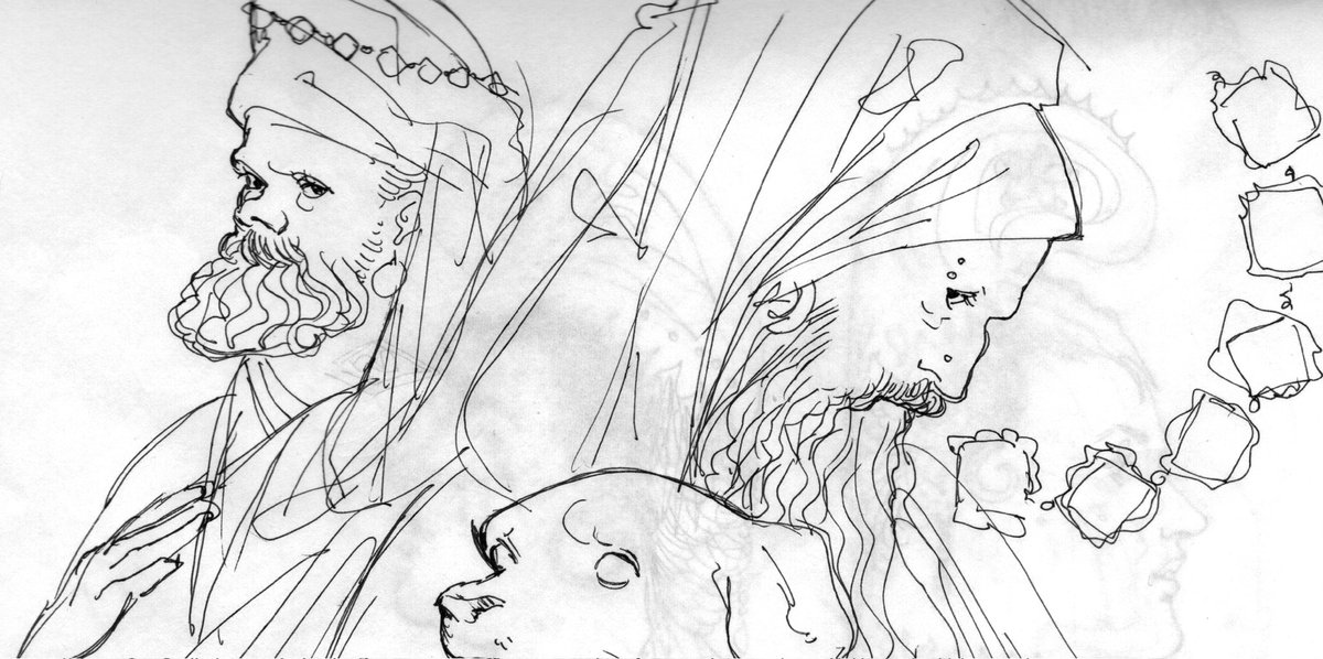 msieurbarto's tweet image. Some sketches i did today