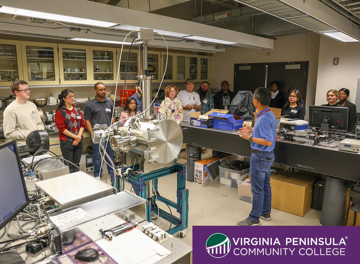 VPCC's Science Club took a field trip to Jefferson Lab to see cutting-edge research up close!

#VPCCva #GatorFamily #STEM
