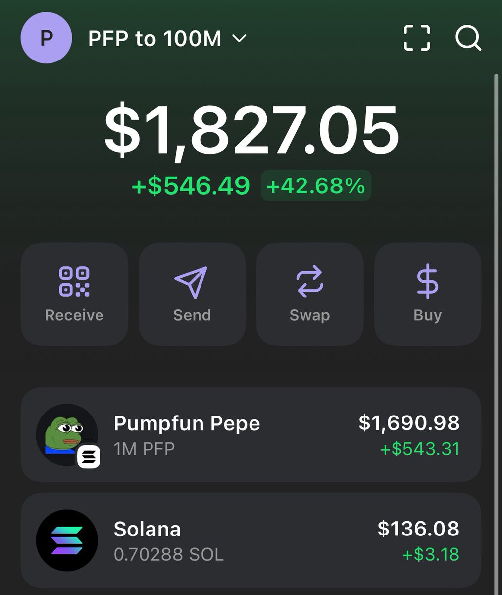 Alright this $pfp cult is actually insane…

100 likes and 50 retweets in UNDER 1 HOUR… 

There is no other community out there bagworking like this rn. 

I see more content being created daily, members being onboarded, and X spaces non stop. This is what we truly need in order
