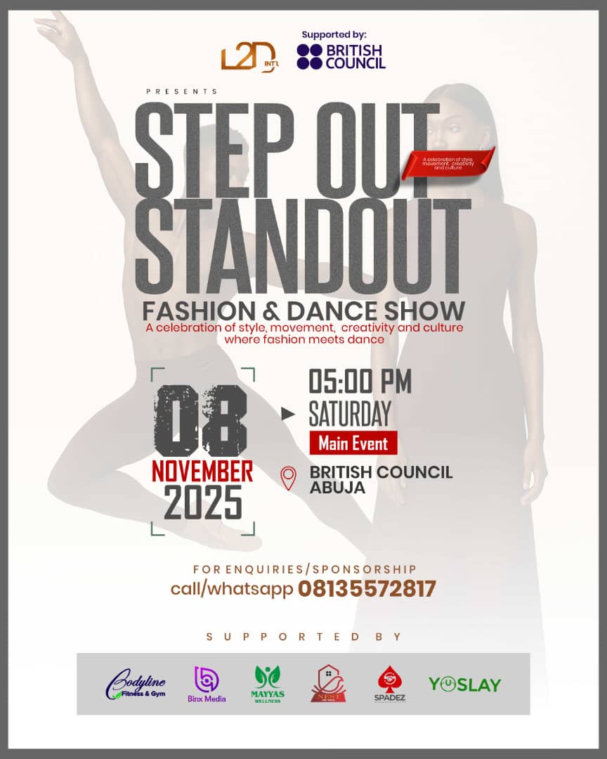 Boom! 💥 #Abuja Let's do this👇
Let's #StepoutStandout!

To participate kindly register 👇 
selar.com/525p9as506

#dotunroy