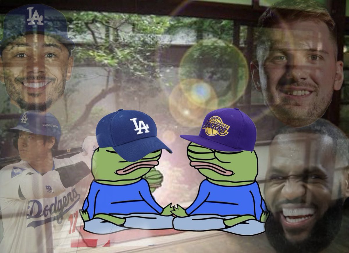Manifesting HUGE wins for the Lakers &amp; Dodgers tonight