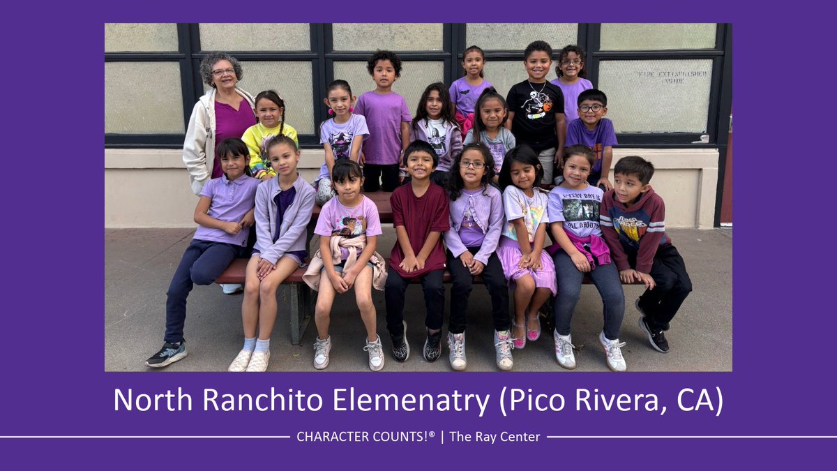 CHARACTERCOUNTS's tweet image. We hope you have had a wonderful #CharacterCountsWeek! Your purple looked magnificent today, way to show up and show #GoodCitizenship. 💜