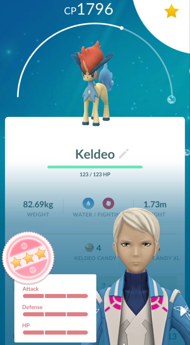 DylanDarkwind's tweet image. Caught a Mythical Pokémon with a perfect IV🎉🥰