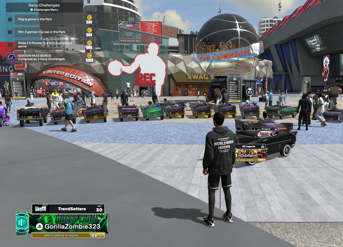 CruzControl2k's tweet image. Pull up, they are having a car meet / takeover #2KCommunity #NBA2K26