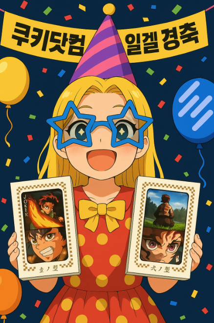 솔브(Solv)에서도 <a href="/Octoberr1004/">Aussiekoala 🐨</a> 님이 준비한 야무진 쿠키닷검 입갤 경축 이벤트가 진행을 하고 있습니다.

이번 이벤트는 오늘까지 접수를 받는듯 하고, 내일(10. 26) 당첨자 발표가 빠르게 진행된다고 합니다.

참여방법은, 아래 트윗을 확인하고 그대로 진행하면 됩니다.

개인적으로