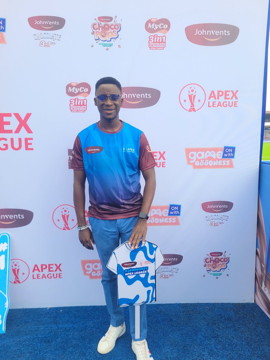 Earlier today, I hosted the opening ceremony of the Johnvents Apex league tournament in Ondo state.
It was amazing having great people around. <a href="/PoojaMedia/">POOJA!!!</a>, your presence was a motivation ❤️