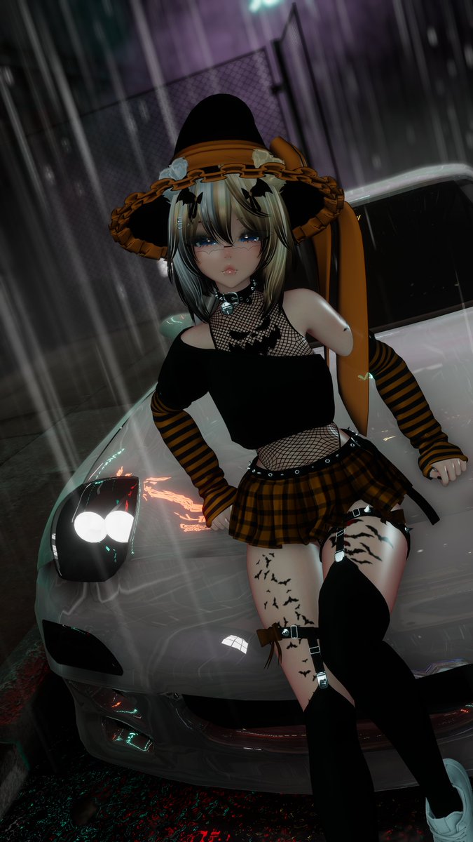 Spells, style, and a little streat heat~ 🏎️😏