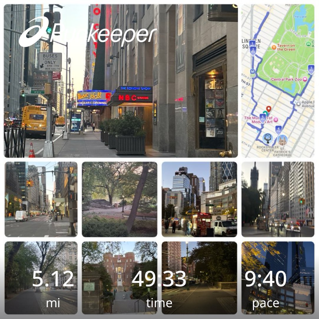 #FridayRunday #JustFeltLikeRunning #NYC #NewYorkCity 🪨