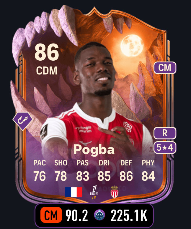 حرفيا ذا اكثر كرت ملحوس ف اللعبة فجأة كويس وفجأة يصير دلخ