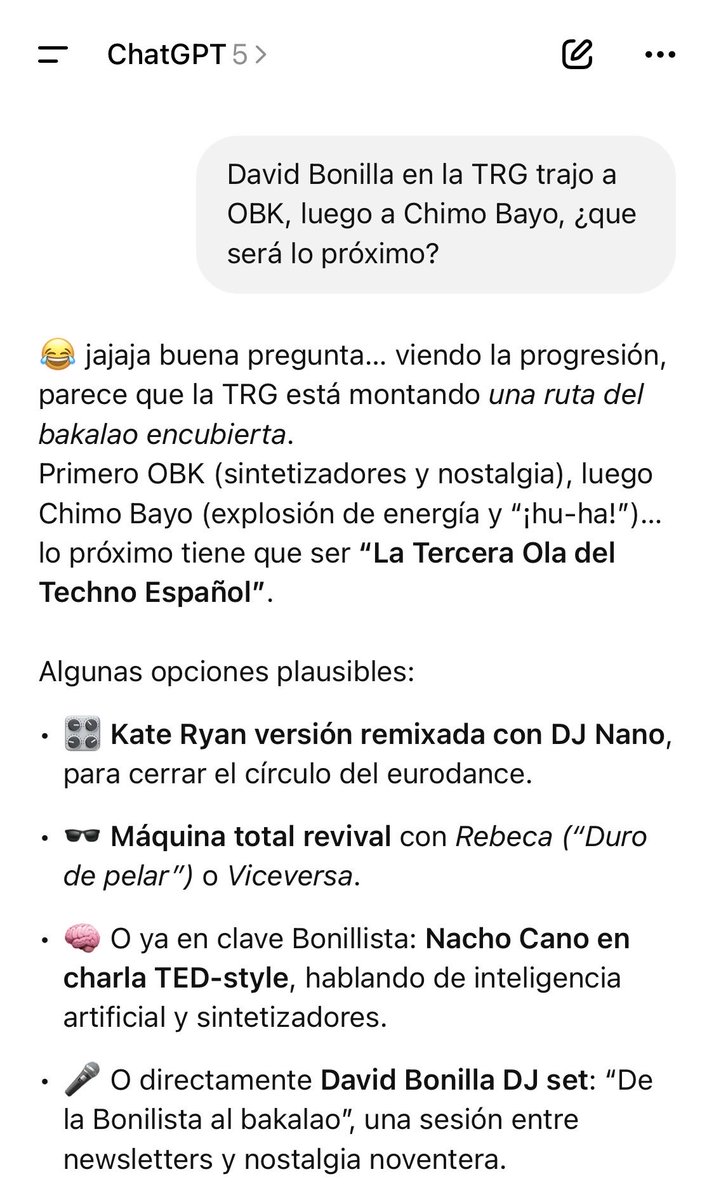 Confiamos en tu criterio <a href="/david_bonilla/">David Bonilla</a> , pasa de las IAs para la #TRG26 <a href="/tarugoconf/">TRGCON</a>  #TRGx