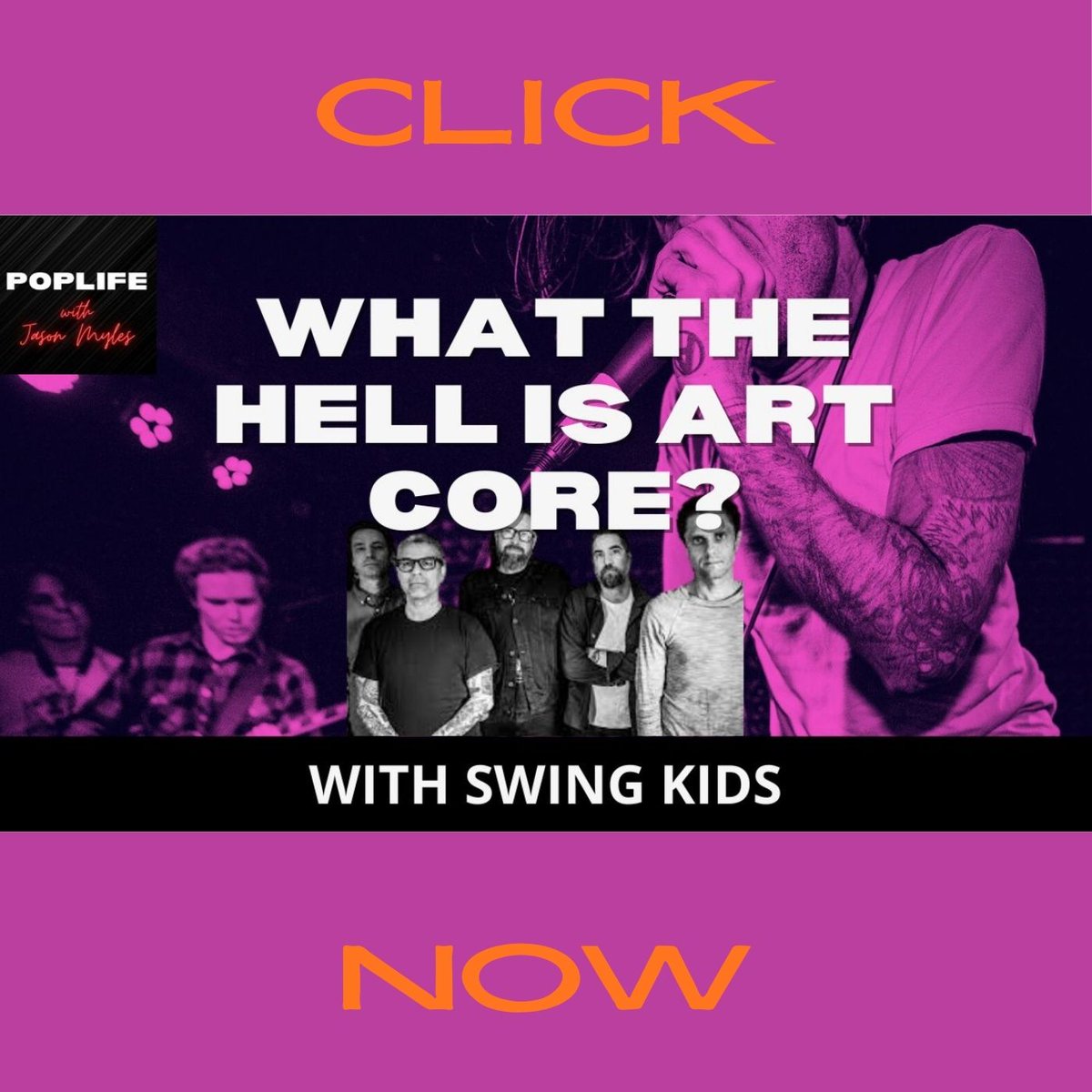 Yesterday <a href="/J_Myles_TIR/">J. Myles of TIR</a> spoke with the hardcore band Swing Kids about their 30 year career of art noise mayhem. 
Watch here: youtube.com/live/vYXh6YPiJ…