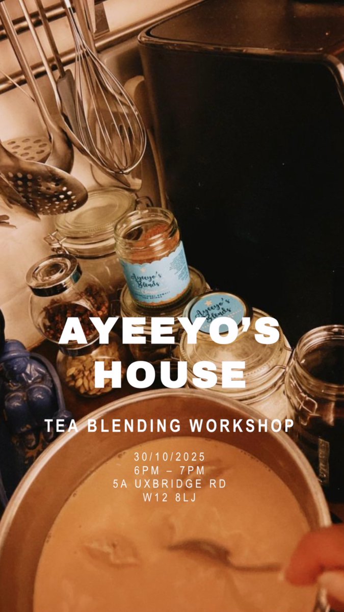 AyeeyosBlends's tweet photo. Welcome to Ayeeyo’s House 

Tickets now live 

https://t.co/CjD9a1mWLK https://t.co/ZFU41KhGqW