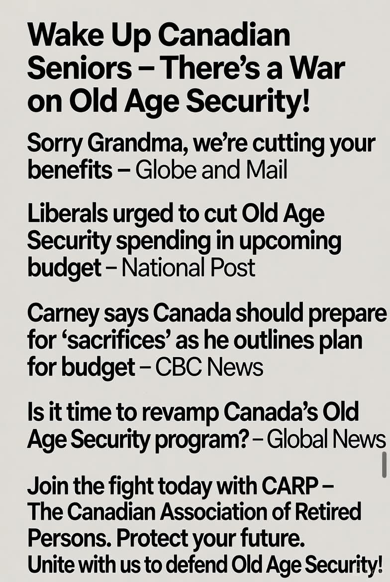 We've been in this fight for over 40 years. We need you now more than ever!
shop.carp.ca/CTW20MJ2Q