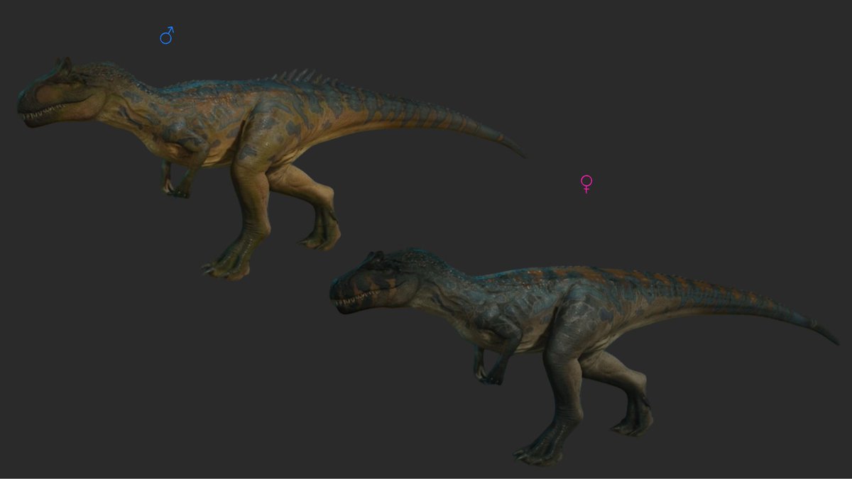 A couple of sexual dimorphism edits, because, let’s be real, some of the dimorphism is disappointing (pt. 1 btw)