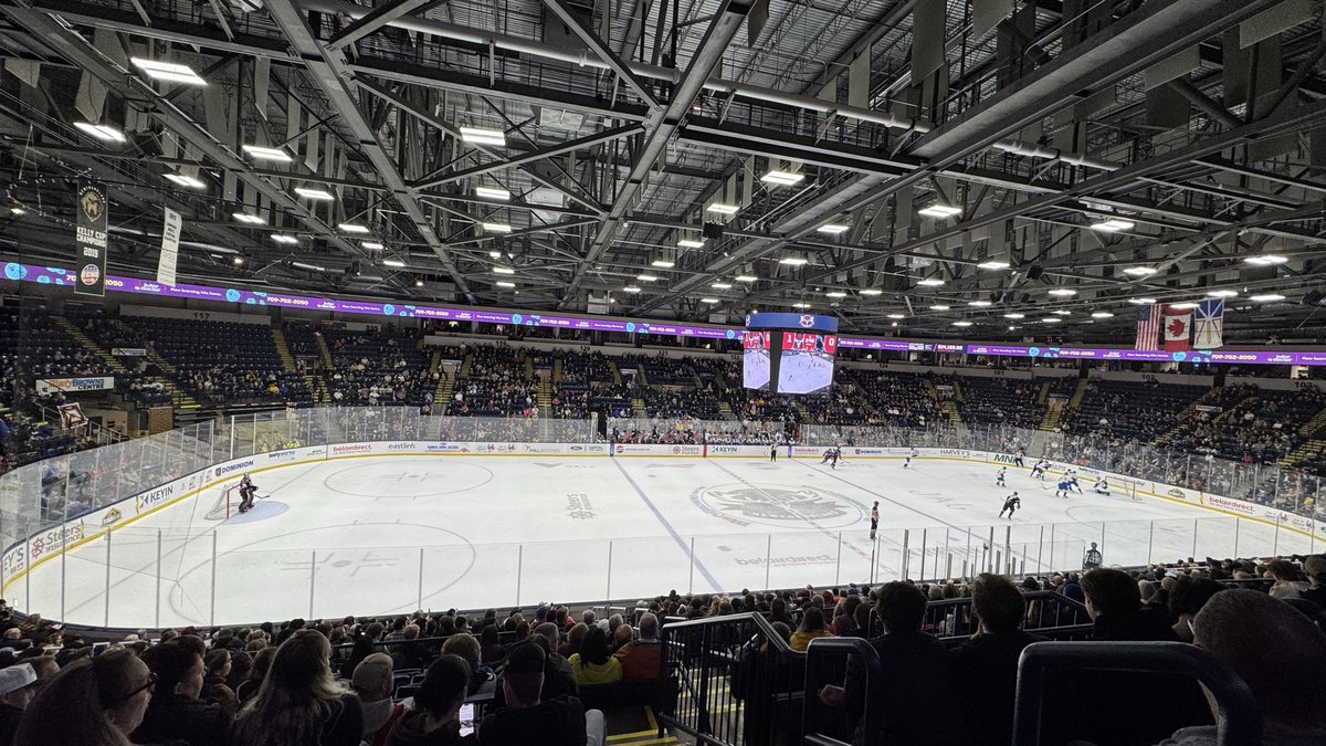 The chase ends again. Mary Brown’s Centre in St. John’s, NL. Active CHL arena 61/61.

Need a Memorial Cup here. Perfect city and location.