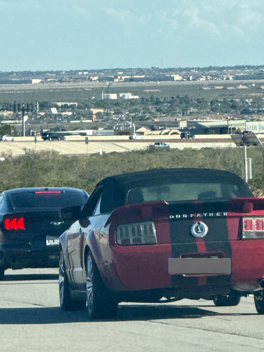 praying for whoever’s dad is driving this mean machine, guys definitely going home to punch