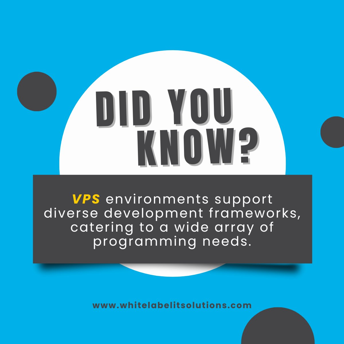 whitelabelitsol's tweet image. So you can’t say we never teach you anything around here. 😉📚
#DidYouKnow #framework #programming #VPS #support