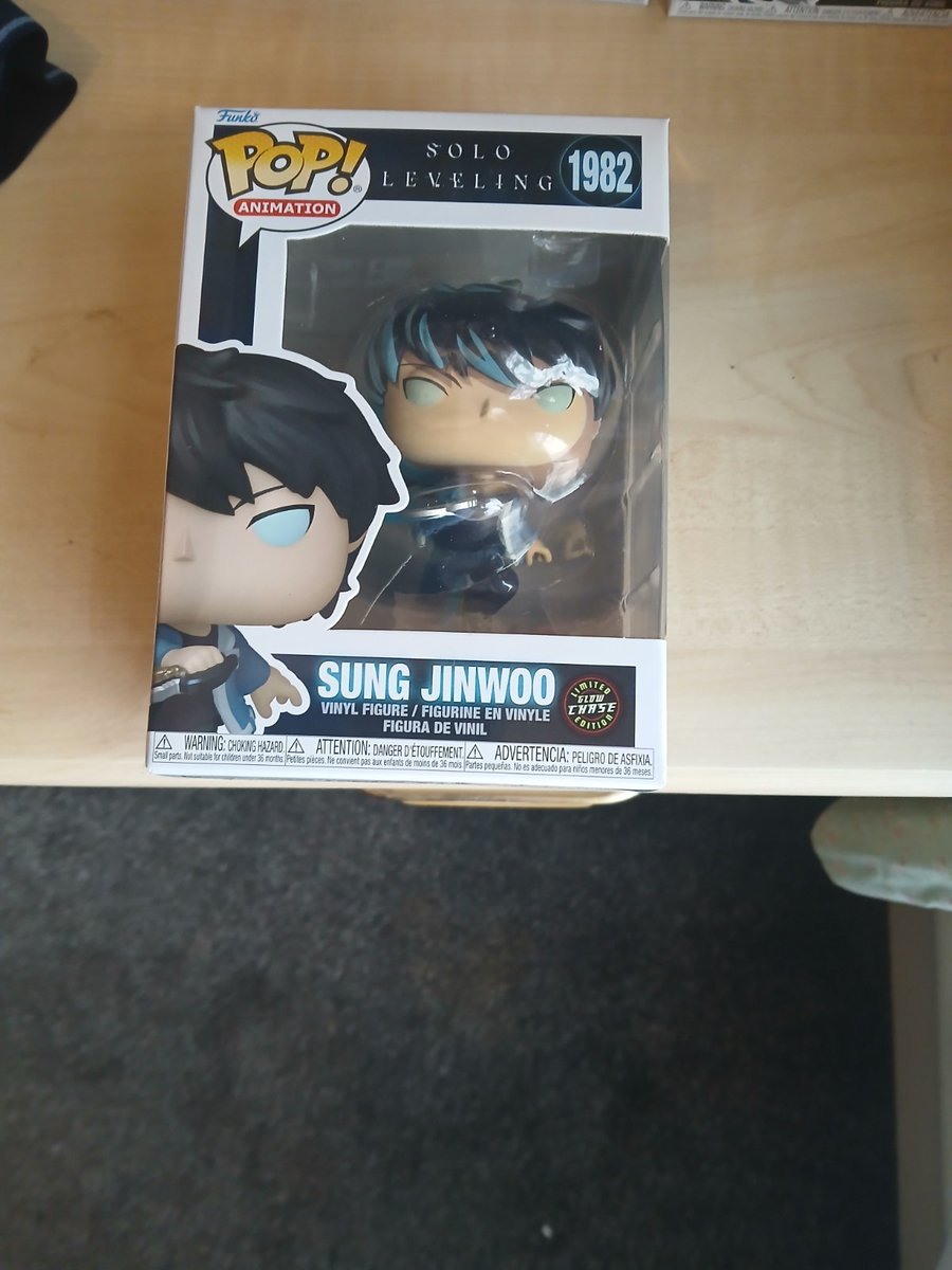 Funkopopenthus3's tweet image. Funko Pop Solo Leveling Sung Jinwoo Glow Chase Edition #1982
Ends Sat 25th Oct @ 11:55am
ebay.co.uk/itm/3891112592…
#ad #funko #funkopop