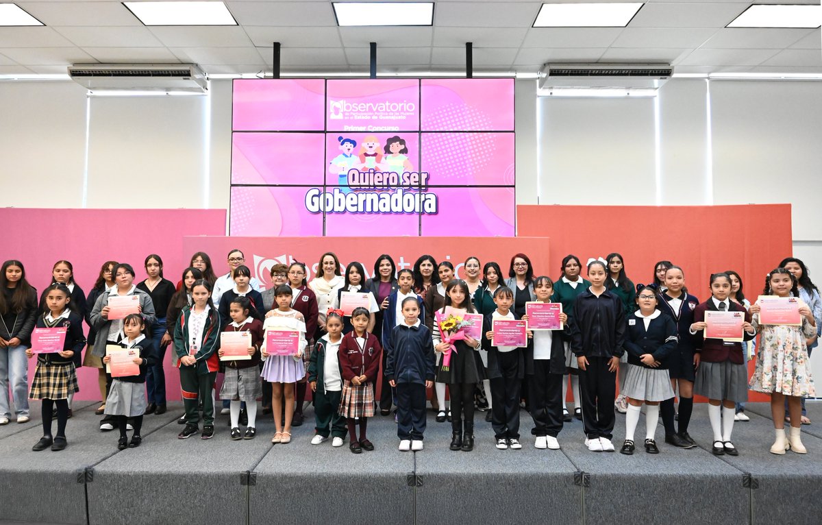 💜 🟠👧🏻En conmemoración la Día Internacional de la Niña organizamos el primer concurso ‘Quiero ser gobernadora”.
 
Este día se realizamos la ceremonia de premiación en las instalaciones del <a href="/IEEG/">IEEG</a>  y felicitamos a las ganadoras de cada una de las tres categorías.