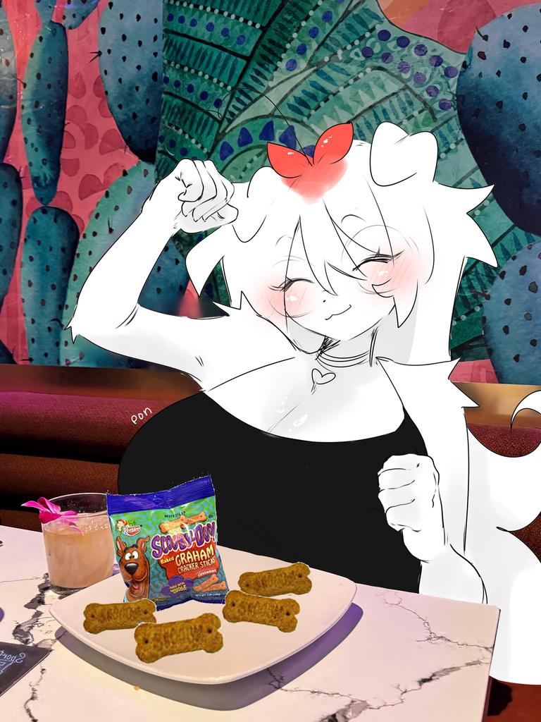 pponpon_pon's tweet image. when the dog treats come out &quot;Ruh-Roh!&quot;