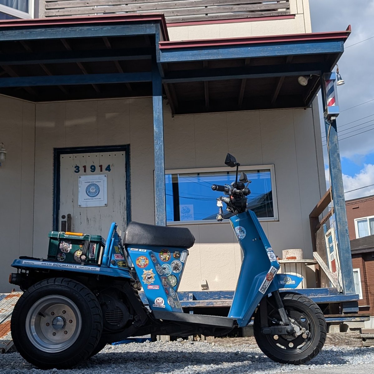 冬季睡眠に入るため実家へ
今年はあまり乗る機会がなかった😅