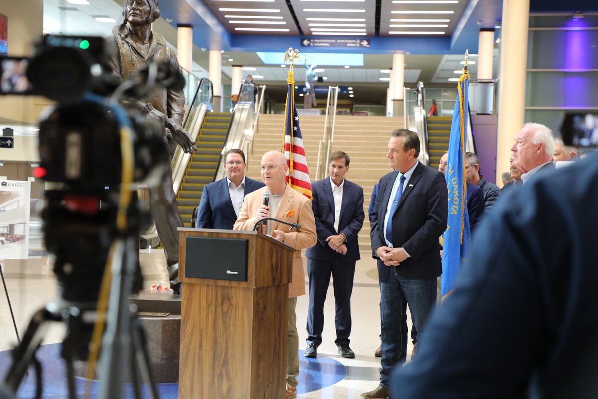 More people are choosing to travel to and from South Dakota than ever before, a clear sign of our state’s growth and momentum. To keep up with that demand, our airports need the capacity to serve more travelers.

We’re offering 0% interest loans up to $15 million to both Sioux