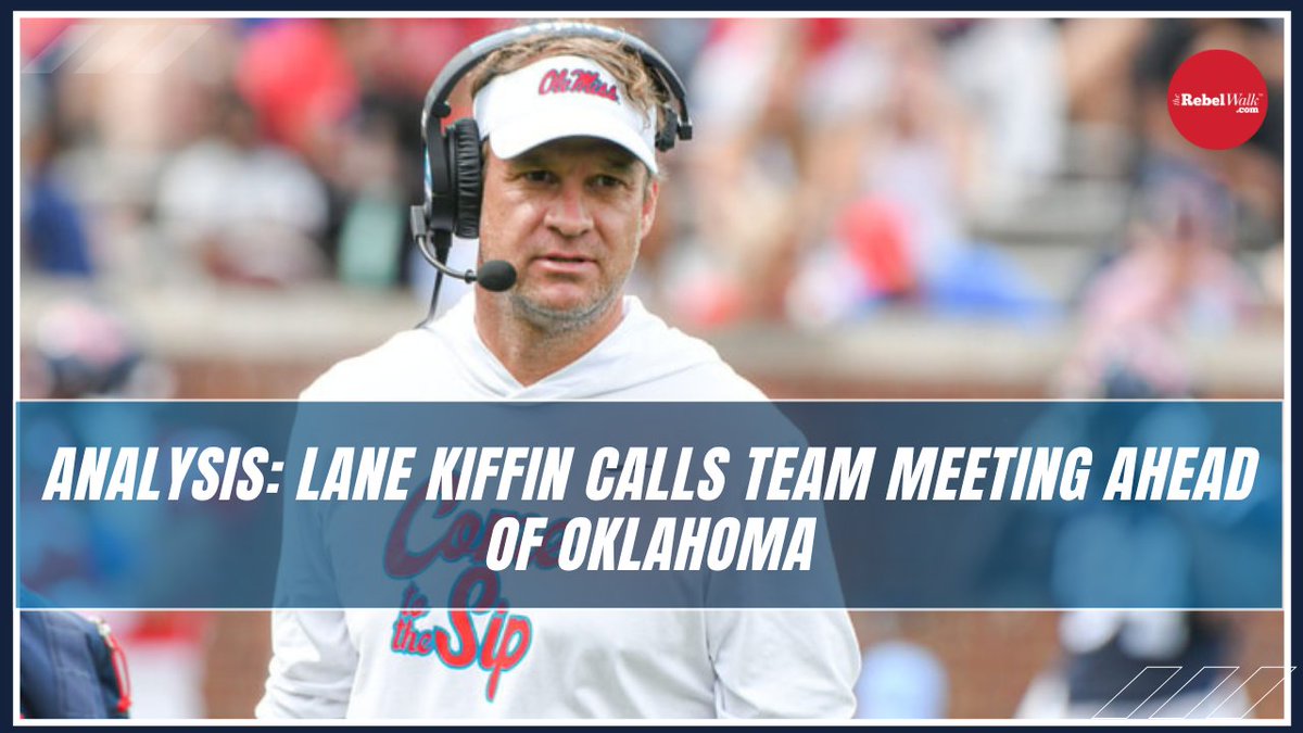 🚨 Lane Kiffin analysis podcast 🚨
• Team Meeting called
• Florida job status
• Oklahoma preview

WATCH: youtu.be/TYP2vtOUgeo?si…