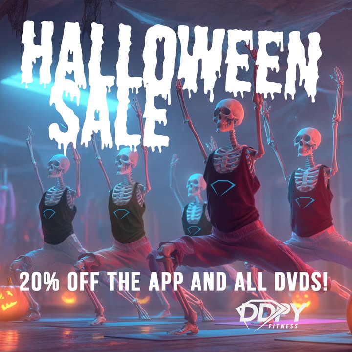DDPYoga's tweet photo. π» π #Halloween means Trick or Treat time! Only Treats here! How about 20% off all DVDs or 1 Year on the App? Scary Good Deal, RIGHT?! Use the code: WICKEDFIT π πΉ π #TrickorTreat #HappyHalloween #DDPYworks #BANG *Offer only available @ https://t.co/Quvyb0mhPk https://t.co/x36WcFtqLf