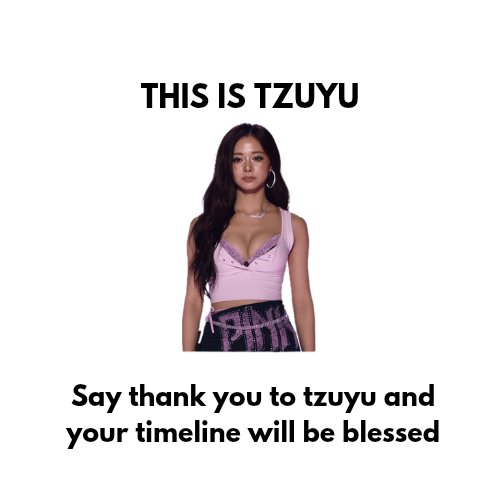 Thank you tzuyu