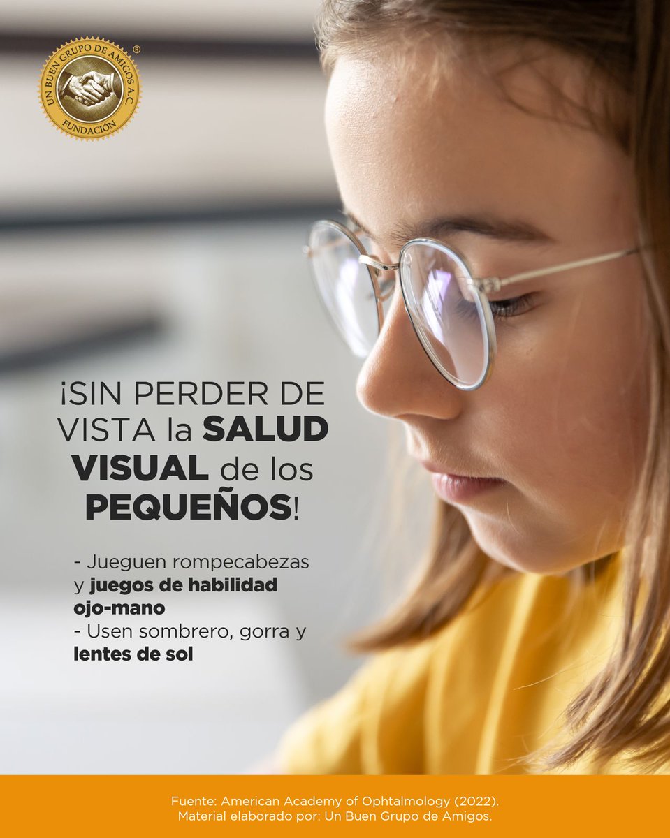 fundacionubga's tweet photo. ¿Sabías que la visión de los pequeños se fortalece cada año? 👀

Recuerda estar atento ante cualquier cambio para que los niños y niñas puedan seguir observando el mundo con curiosidad y alegría 👦🏻👧🏻  

#saludvisual #SaludVisualInfantil #SaludInfantil #VisualHealth #kidsvision https://t.co/ZSzBPnwamf