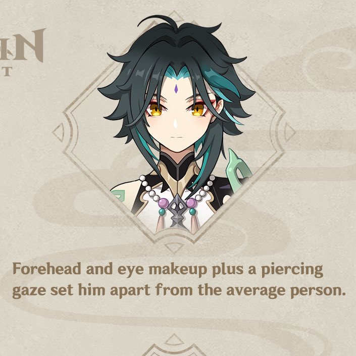 thinking about xiao doing his makeup every morning