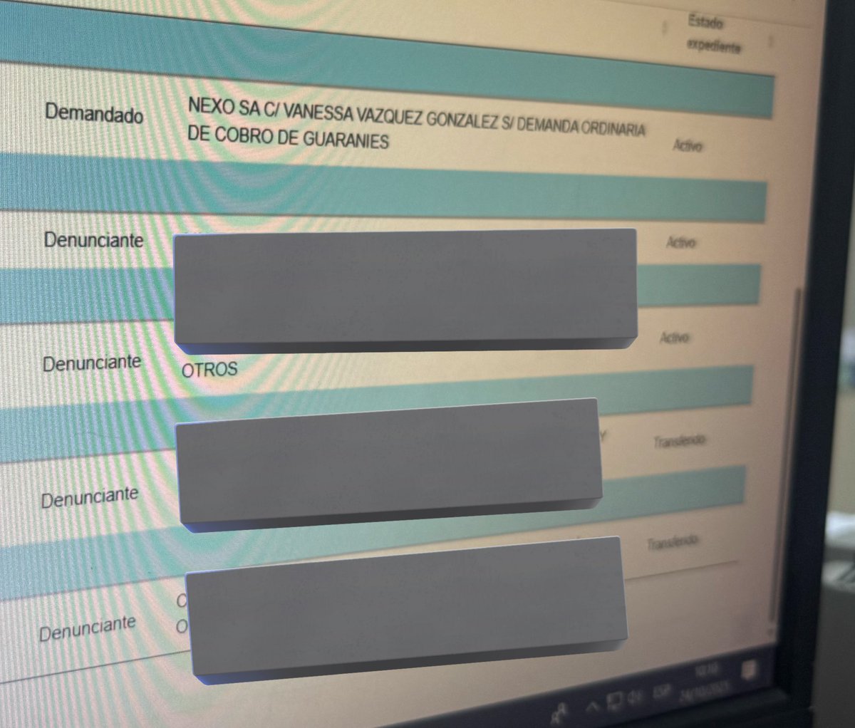 vanev87's tweet image. Había sido yo también era víctima de la MAFIA DE LOS PAGARÉS y NO LO SABÍA ! 
Saben cómo me enteré ? Hoy quería ver cómo estaba mi caso que yo soy la denunciante en el Palacio de Justicia y como paso tanto tiempo necesitaba saber en que secretaría estaba, entonces me mandaron a…