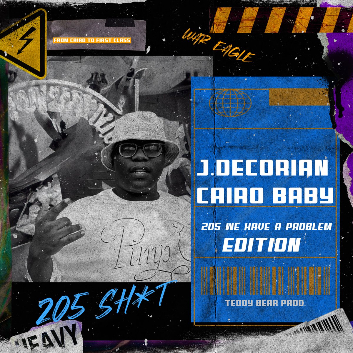 J.Decorian- 205 Problems EP Out Now 🥶🔥 tweet media