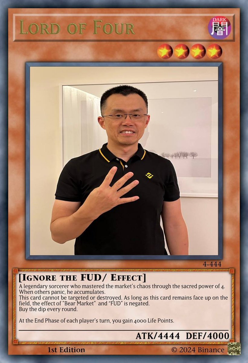 Build life on $4 cornerstones: courage, compassion, integrity, and purpose

<a href="/cz_binance/">CZ 🔶 BNB</a> <a href="/heyibinance/">Yi He</a>