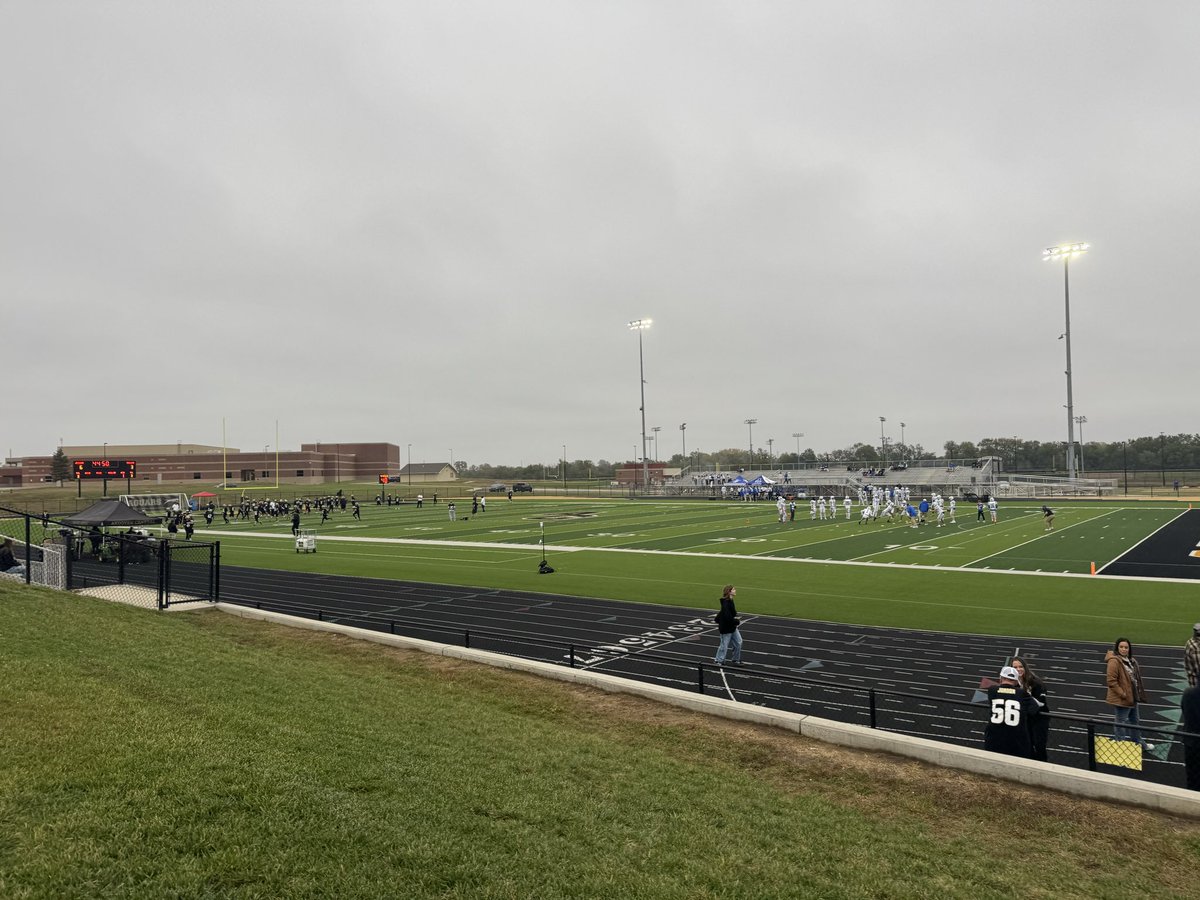 KWCHRachelH's tweet photo. Our final regular season #GOTW is the Andover Rivalry! @ACJaguarFB hosting the AVCTL DII leaders, undefeated @AHSTrojanAthlet. 

Kickoff an hour early due to weather but we’ll still have the full highlights and sound tonight at 10:35 on the KSCW from myself and @KWCHTejay 

@CatchItKansas