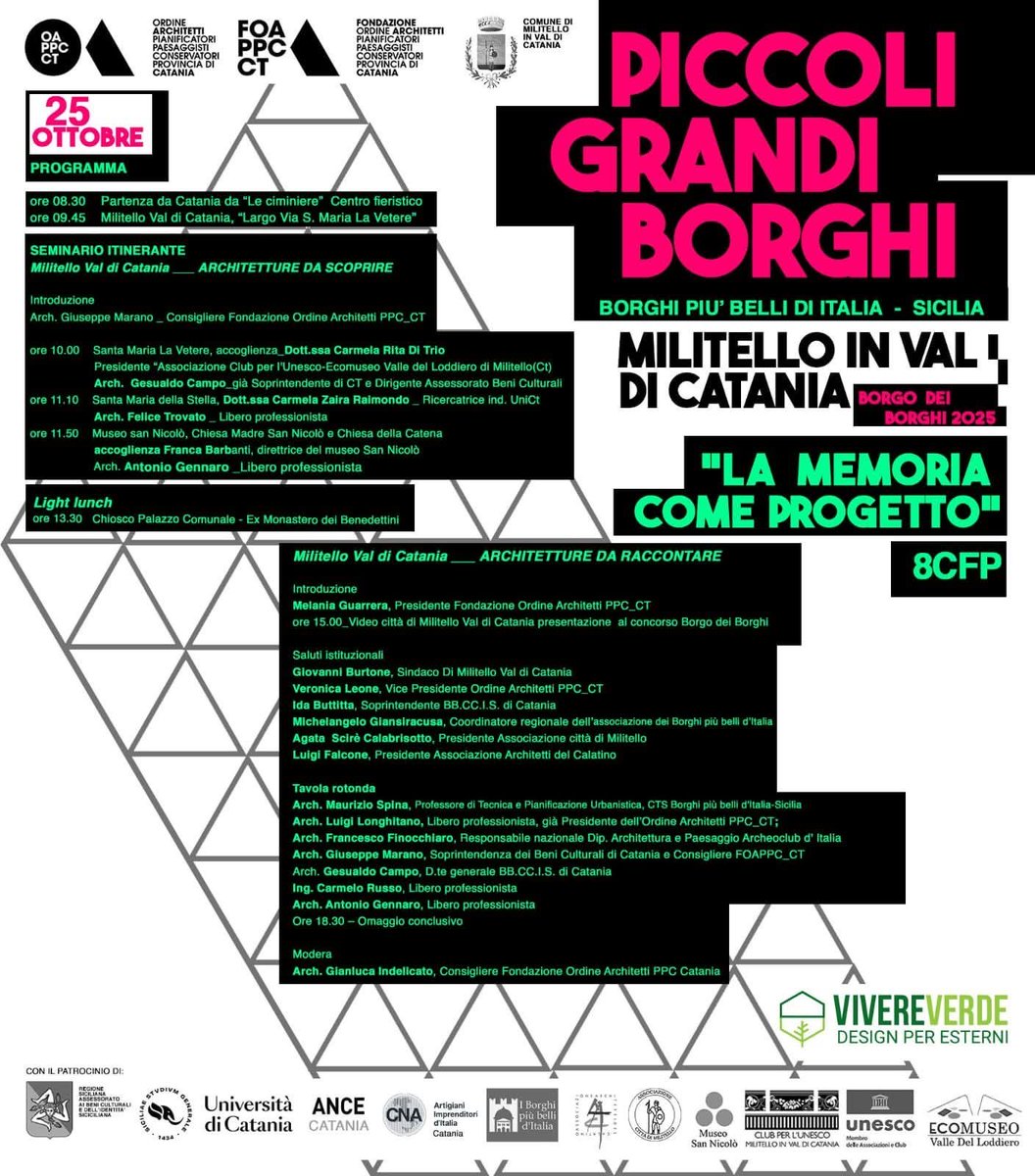 #Militello in Val di Catania…. Il borgo più bello d’Italia ⁦<a href="/architettiroma/">OrdineArchitettiRoma</a>⁩ ⁦<a href="/OrdineCT/">Ordine Architetti CT</a>⁩ ⁦<a href="/Finocchiaro21/">FrancescoFinocchiaro</a>⁩