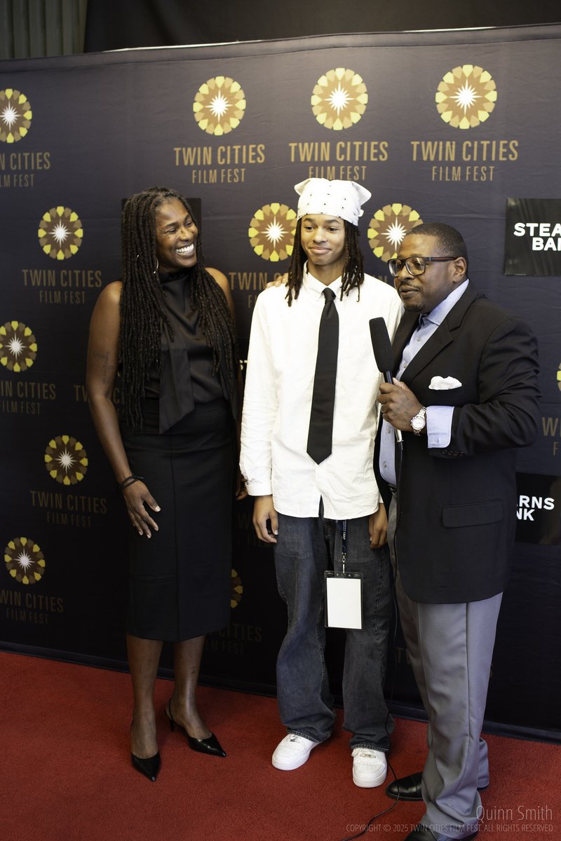 StPaulYouthSvcs's tweet image. As we wrap up our TCFF coverage, we’re filled with gratitude and excitement for what’s next.

Huge thanks to SPYS Executive Director Dr. Tracine Asberry and YouthPowerMN℠ Leader Miles Asberry-Wallace for representing We Are Pyramids on the @TCFilmFest red carpet! 🎬✨