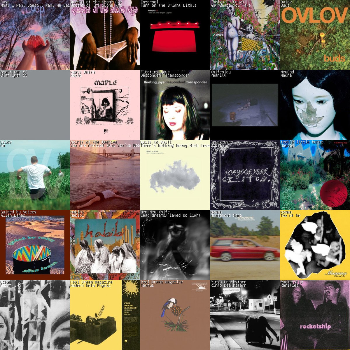 twitter i am sorry. i forgot 5x5 friday last week. to atone for my sins i will simply post this weeks 5x5 friday. i hope you can all forgive me