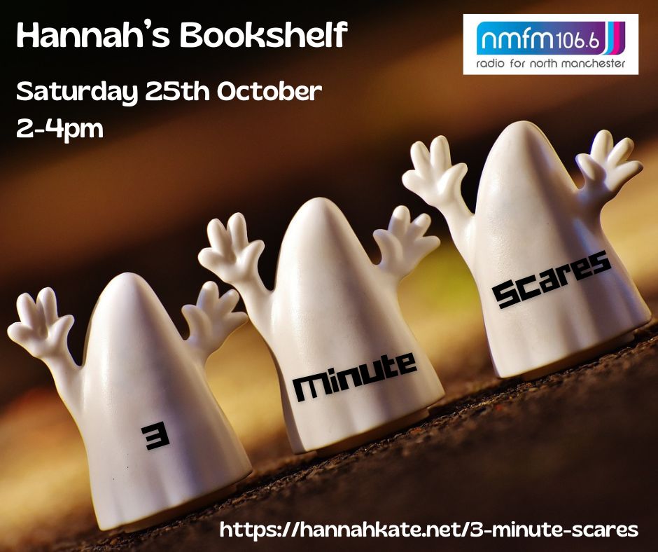 HannahKateish's tweet image. 🎙️ #OnAir in the second hour of the Hannah's Bookshelf 🎃 Halloween Special 🎃:

👻 @Dryadula
👻 John Gerrard
👻 @REJohnsonWriter
👻 @IanTaylor70
👻 @noodleBubble
👻 @brennanaccordio
👻 Kevin Wright
👻 Carmen Walton
👻 Martin Elder
