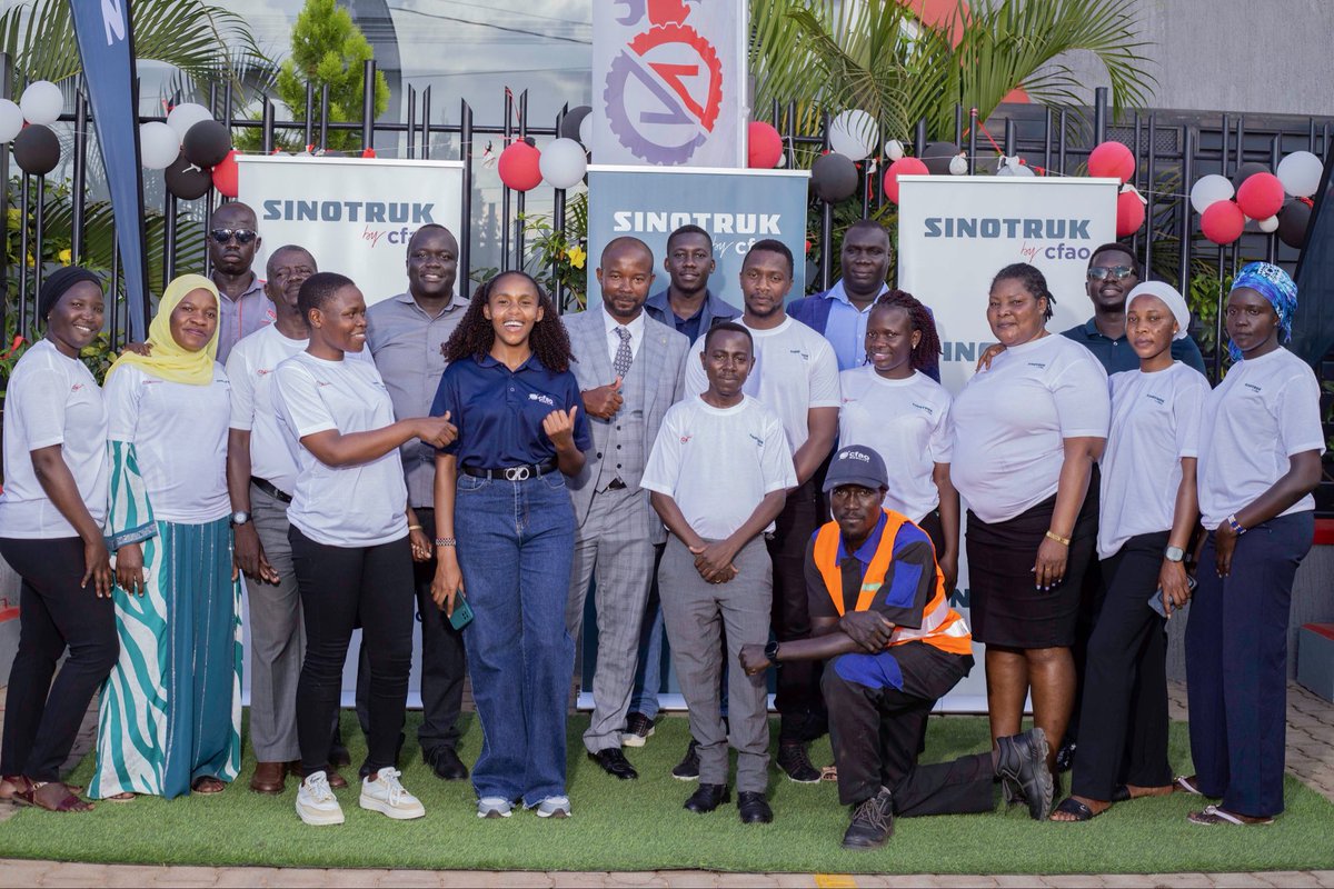 NNozzle's tweet image. 🚛 Official Launch in Arua!
NN Group of Companies, in partnership with CFAO Mobility, proudly unveils the Sino Truck Dealership in West Nile!

Bringing new heavy trucks, genuine parts &amp;amp; after-sales service — driving mobility &amp;amp; building the future. 🌍

#SinoTruck #NNGroup#Cfao