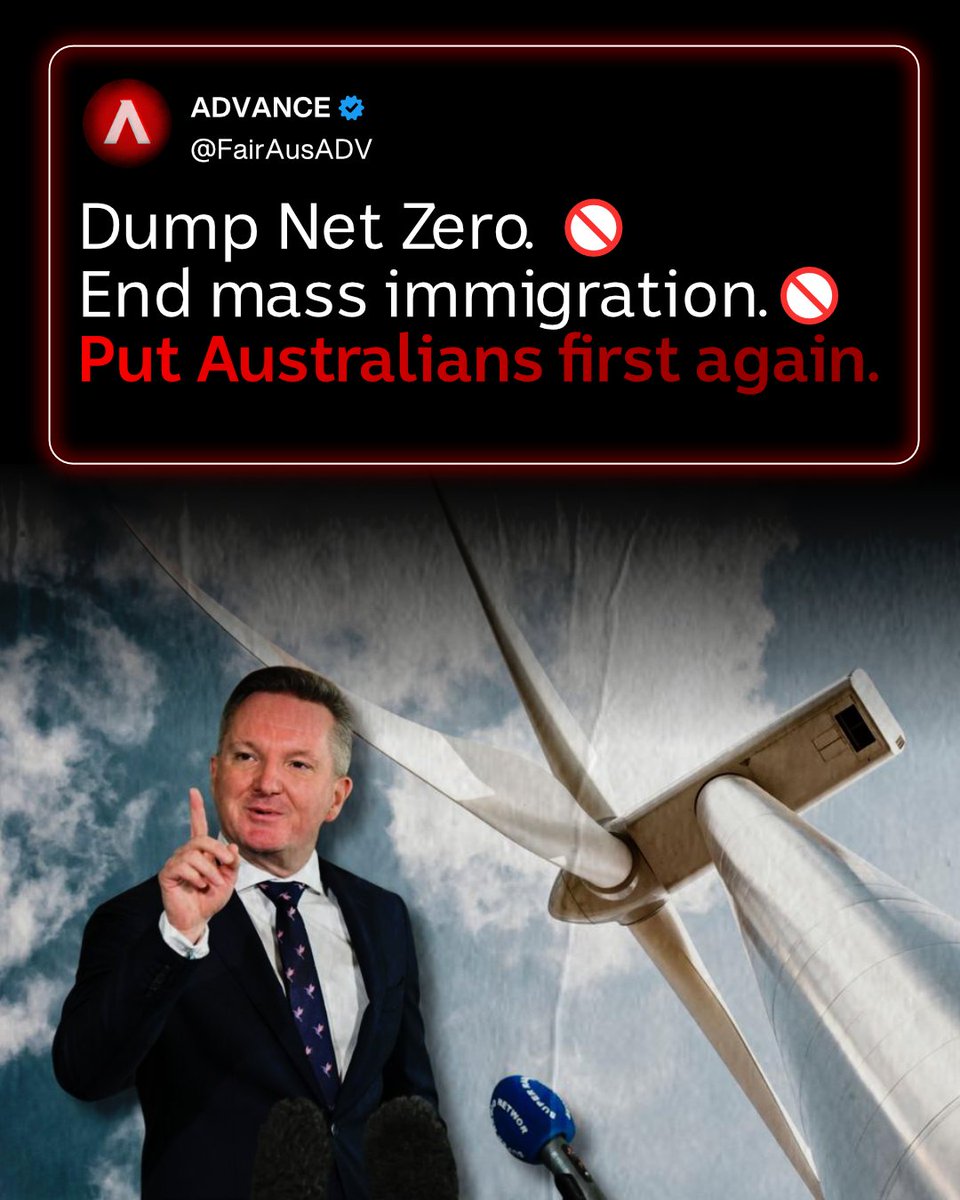FairAusADV's tweet image. It's time to put Australians first again.