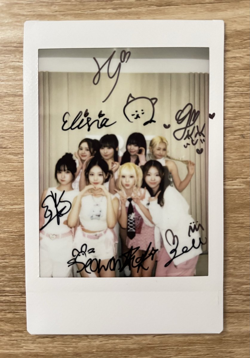 UNIS NANA ナナ 直筆サイン入り チェキcurious UNIS NANA ナナ 直筆サイン入り チェキcurious なーな 直筆