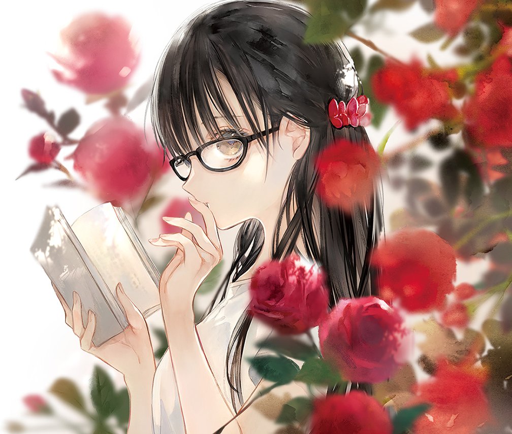 「ビブリア古書堂の事件手帖 扉子と虚ろな夢 (原作:三上延 先生 | キャラクター」|庭春樹のイラスト
