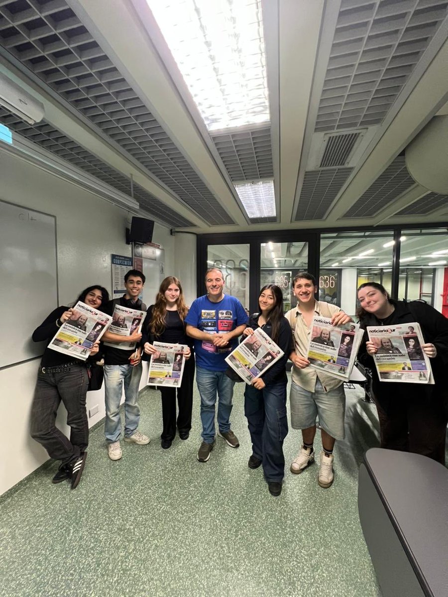 <a href="/NoticiarioSur/">Noticiario Sur</a> Y Justo esta semana por esas cosas de la vida me invitaron a contar esta historia en <a href="/UADEoficial/">UADE</a> 
GRACIAS a la generosidad de <a href="/jcrettaz/">José Crettaz</a> que reconoce nuestro trabajo y me invita a la Semana del Entretenimiento en esta prestigiosa Universidad