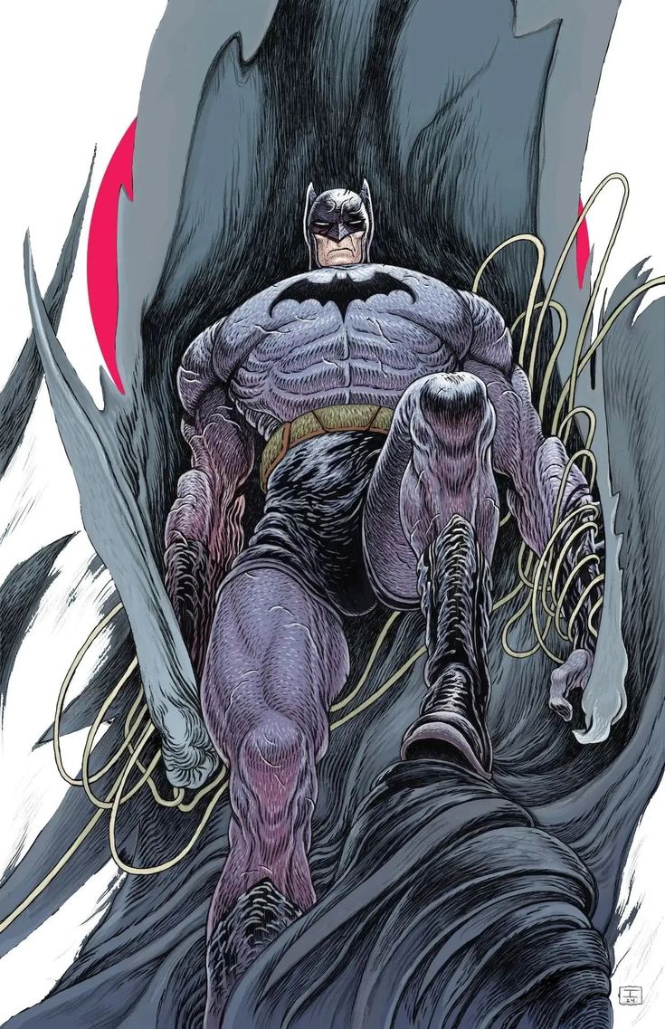 Batman by Ian Bertram
#Batman