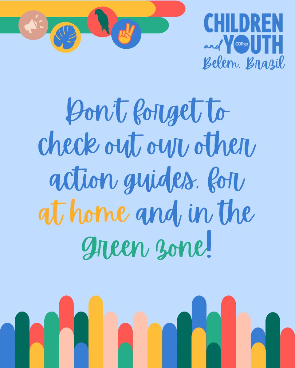 COP30 Children and Youth Pavilion tweet media